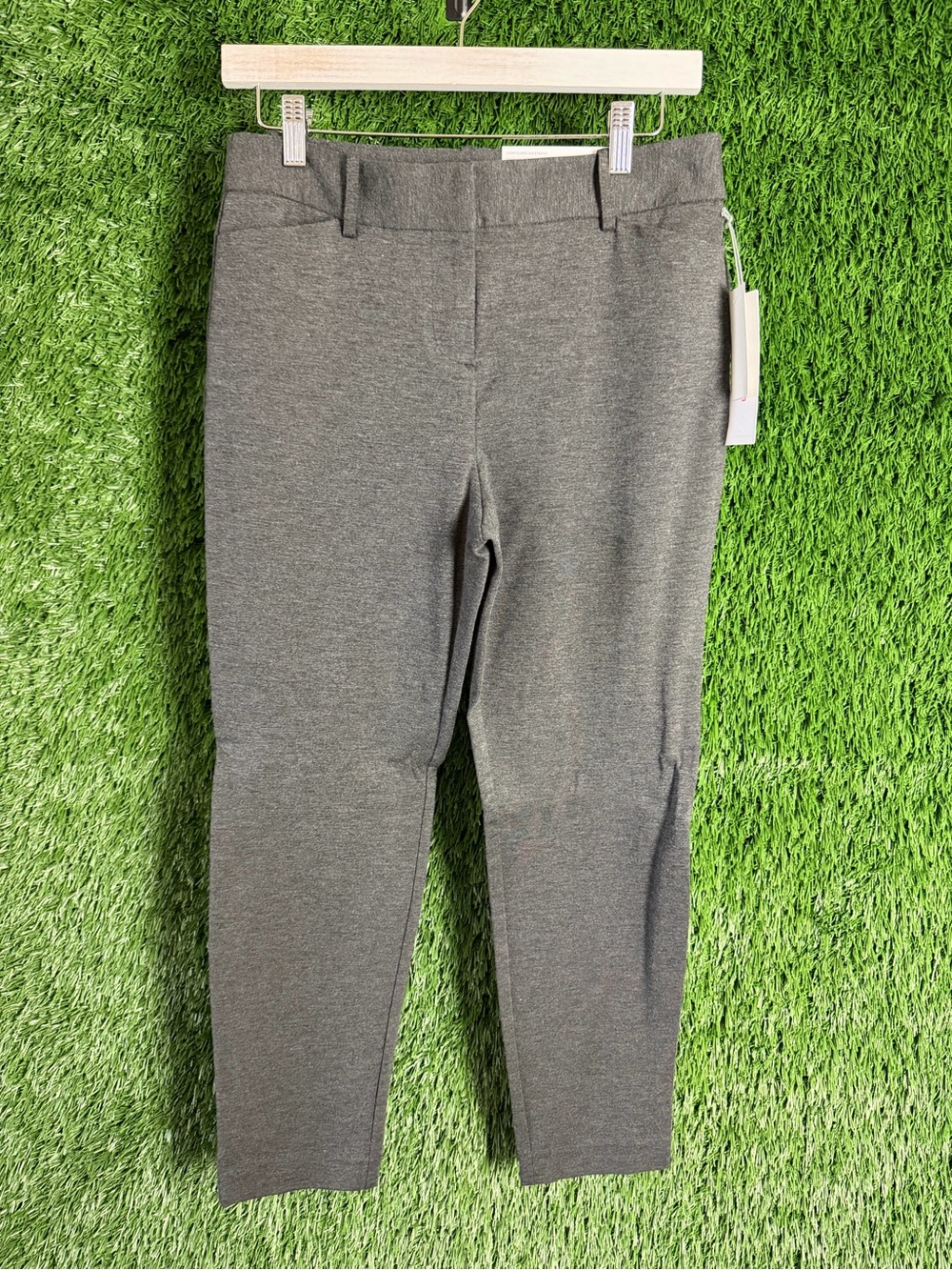 Women’s Charcoal Ponte Knit Pants - Comfortable Everyday Bottoms